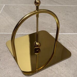 Gold Metal Napkin Holder